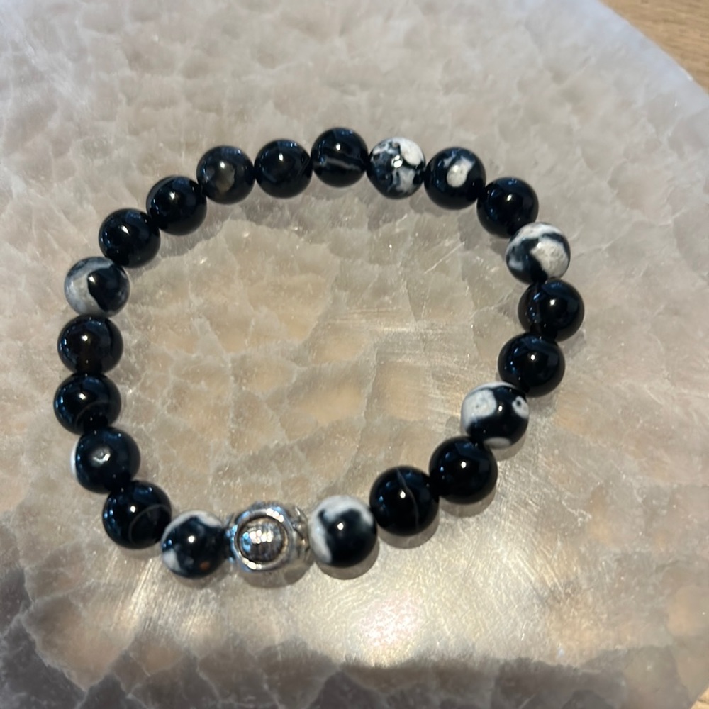 Handmade crystal bracelet